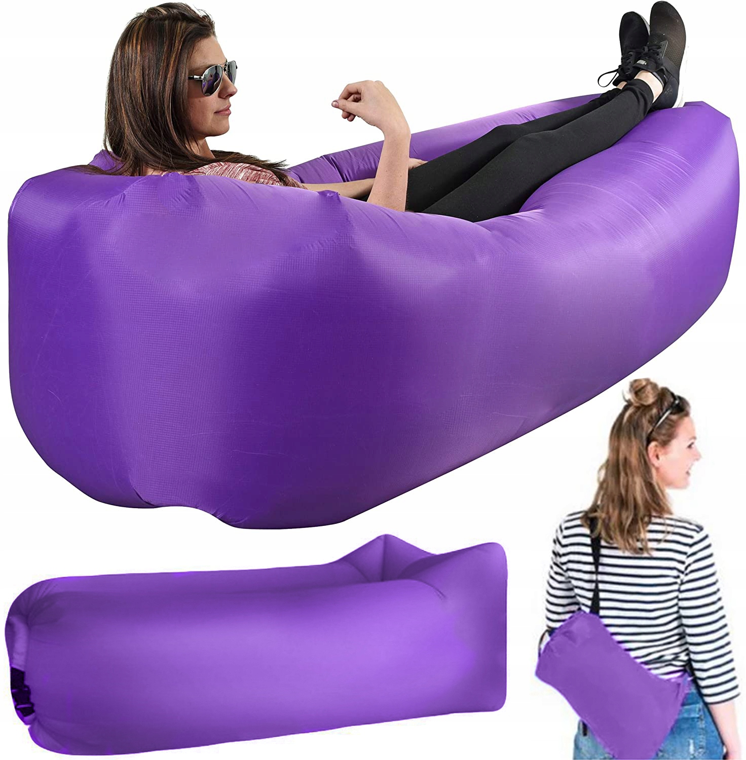 

Lazy Bag Air Sofa Materac Leżak na Powietrze XXXL