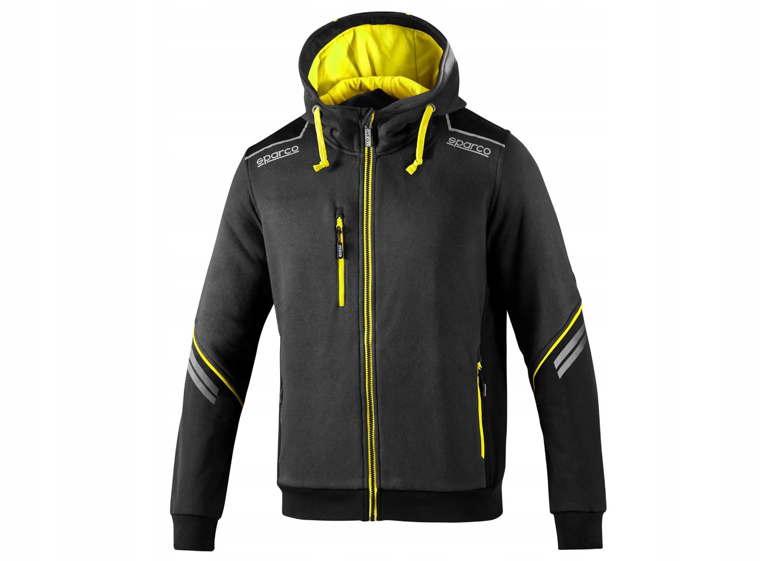 Sparco technická bunda Colorado, farba šedo-žltá, veľkosť L