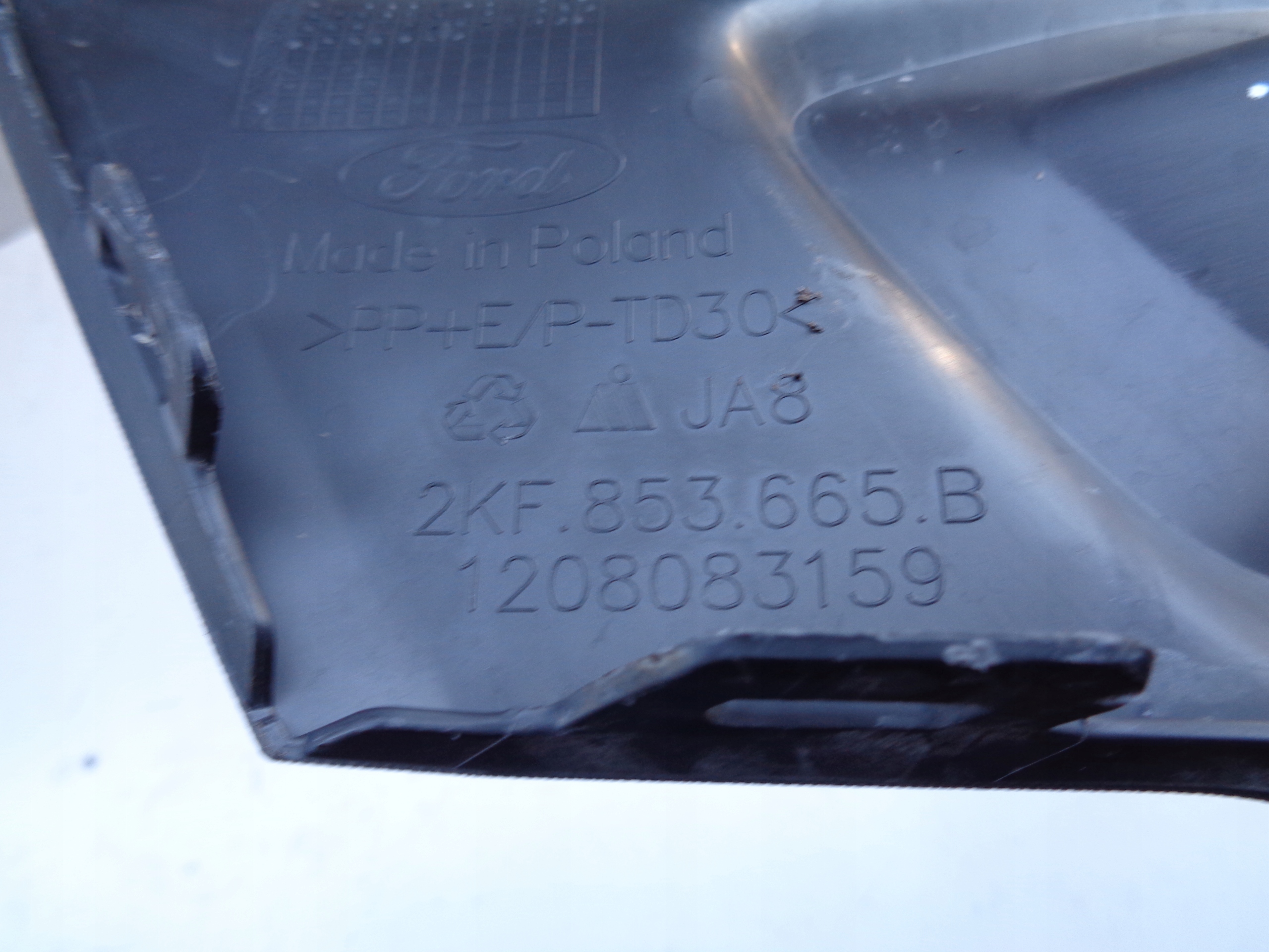 grid of a bumper left FORD TRANSIT CONNECT III 22- NR 52068