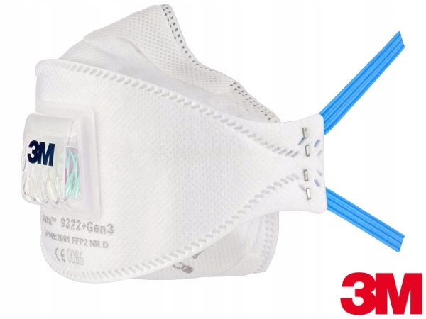 Filtrační polomaska Aura 9322+Gen3 10 Ks