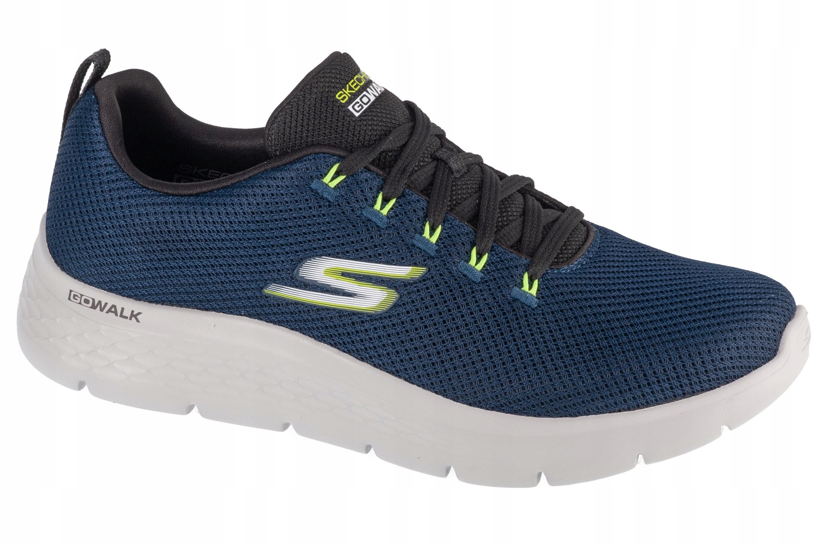 Skechers Go Walk Flex Vespid [45] Tenisky Pánské Látka Tmavě modrá