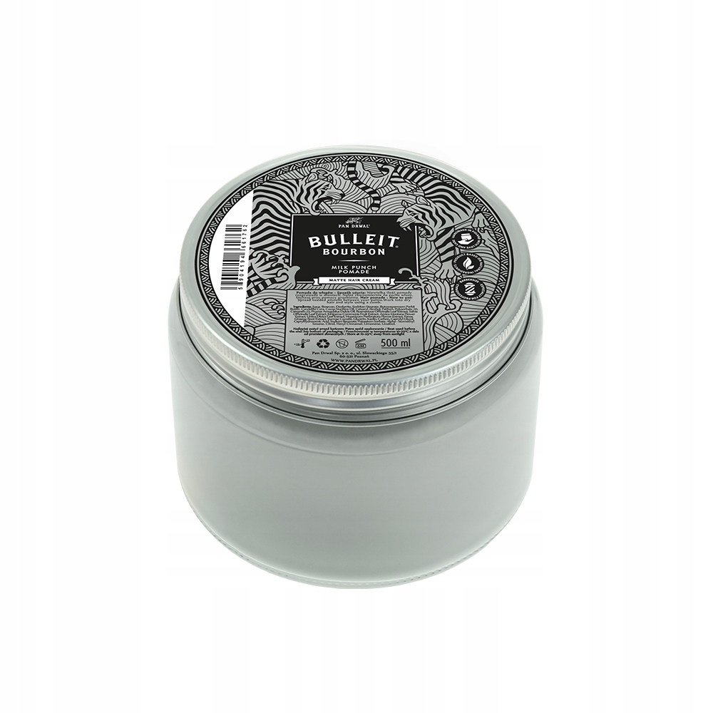 Pan Drwal Pomada Bulleit Bourbon Milk Punch matująca do włosów 500 ml