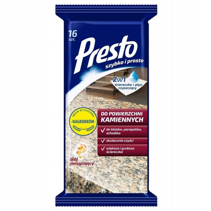 

Presto ściereczki do Powierzchni Kamiennych 16szt