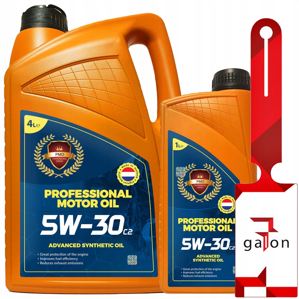 PMO Professional C2 5w30 5L (4+1) синтетическое масло