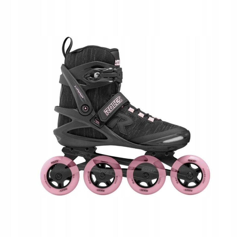 Roces Kolečkové brusle Roces Warp Thread W Tif Black Pink, 6.0, 40, 4x, 84