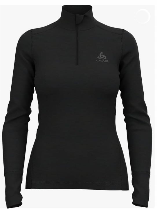 Podkoszulek damski Odlo Merino 200, golf, zamek 1/2 Rozm. XL