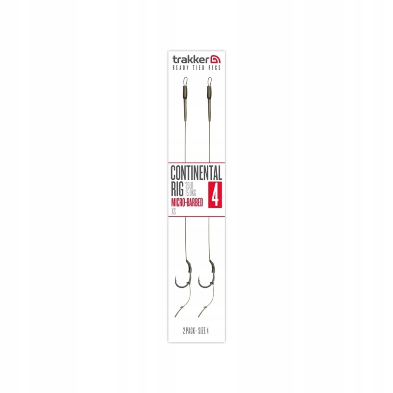 Przypony Trakker Continental Rig Micro Barbed Roz.4 228756