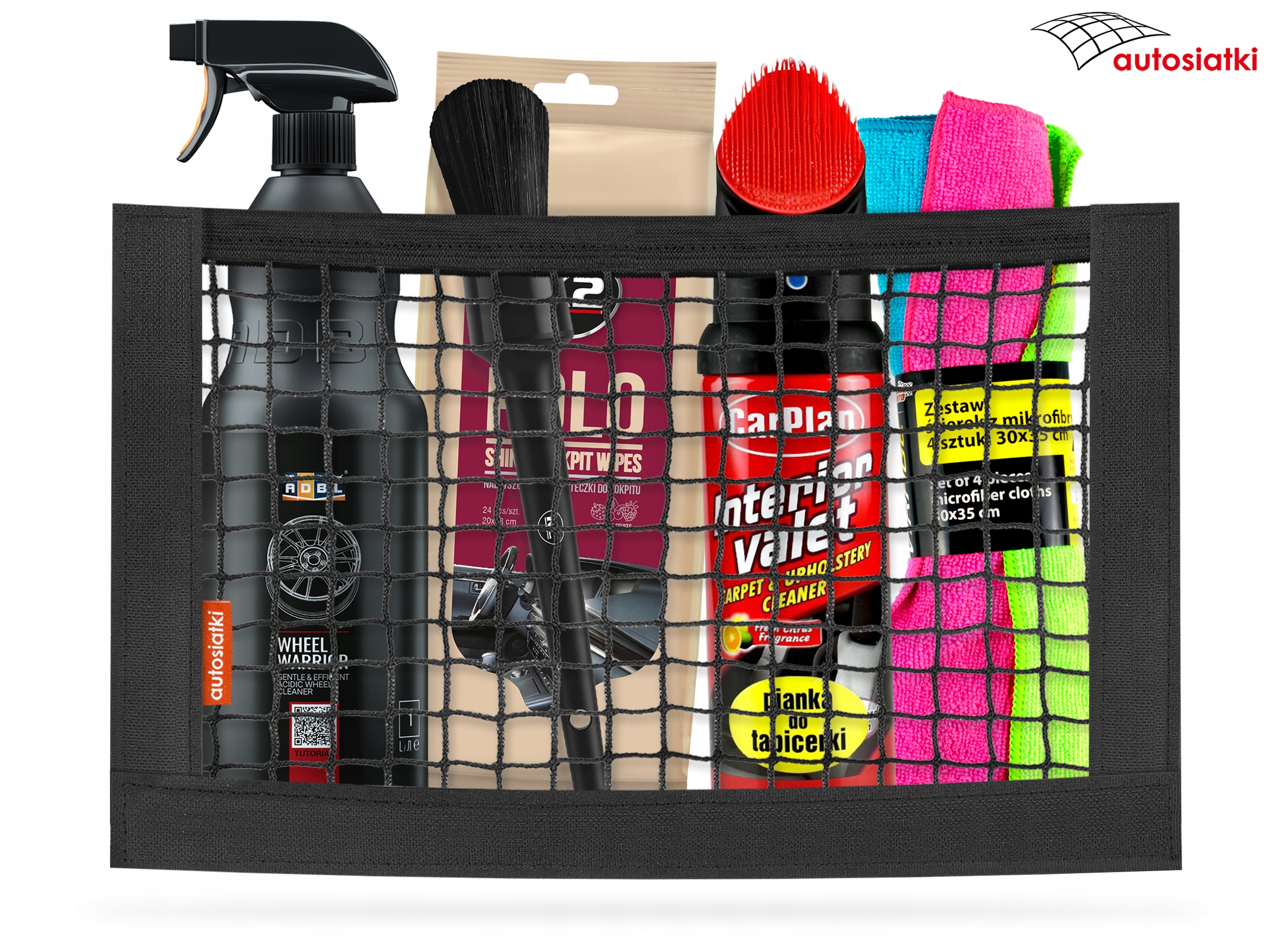 SIATKA KIESZEŃ DO BAGAŻNIKA DO VOLVO S60 II RZEP Rodzaj siatki