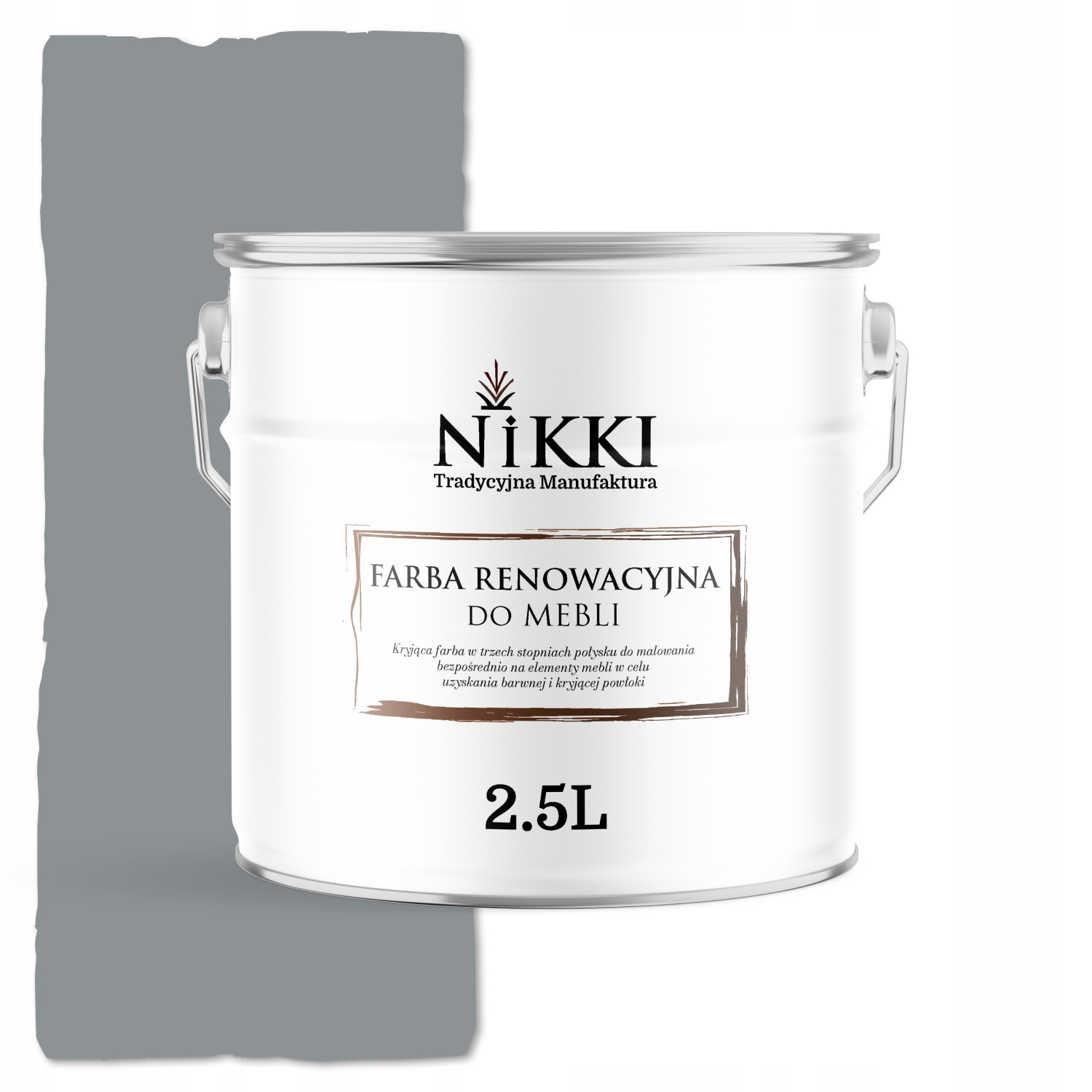 Barva Na Kuchyňský Nábytek Pro Čela Skříněk Šedá RAL7045 Matná 2,5L