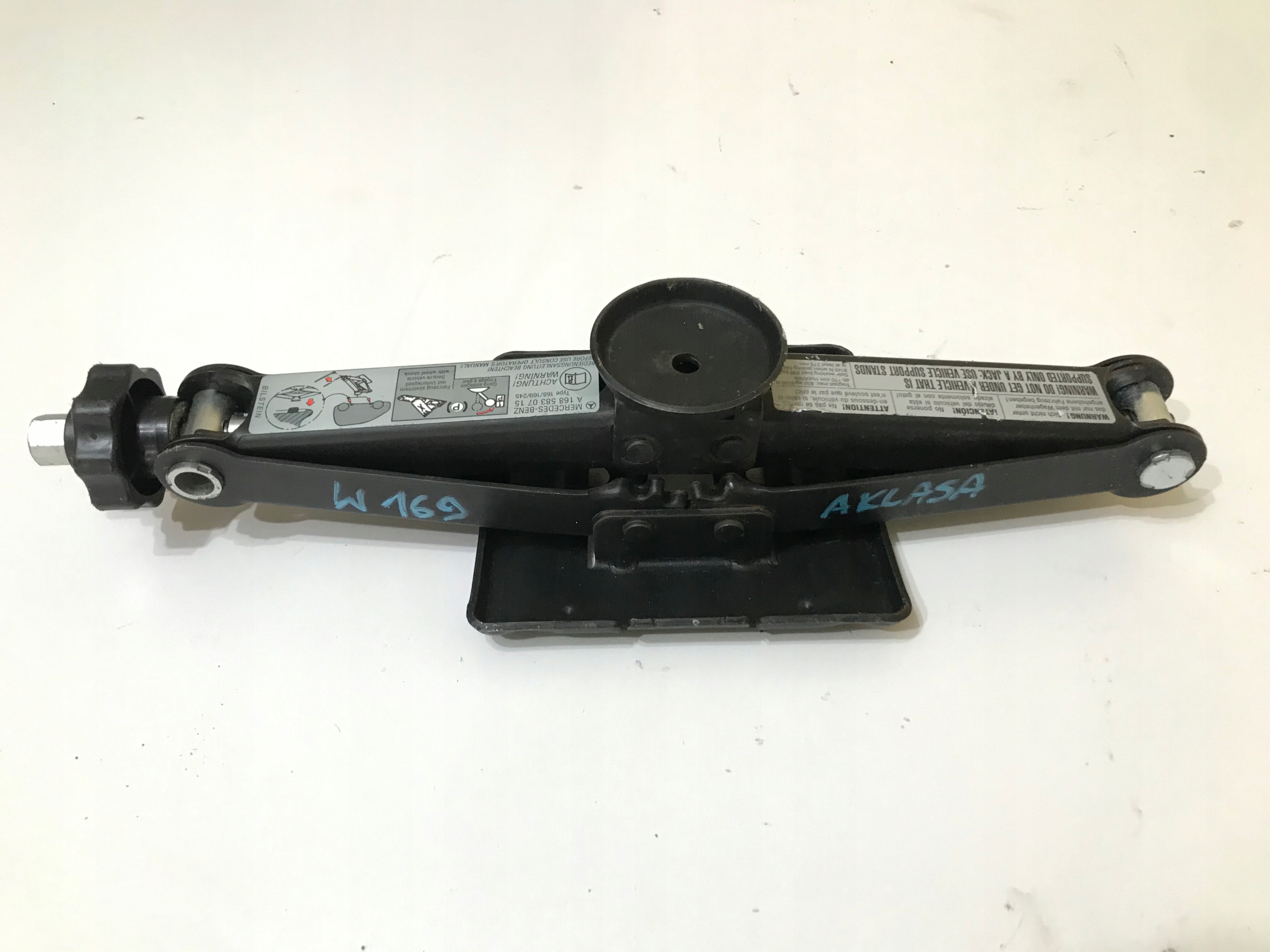 MERCEDES W245 W169 домкрат домкрат A1685830715