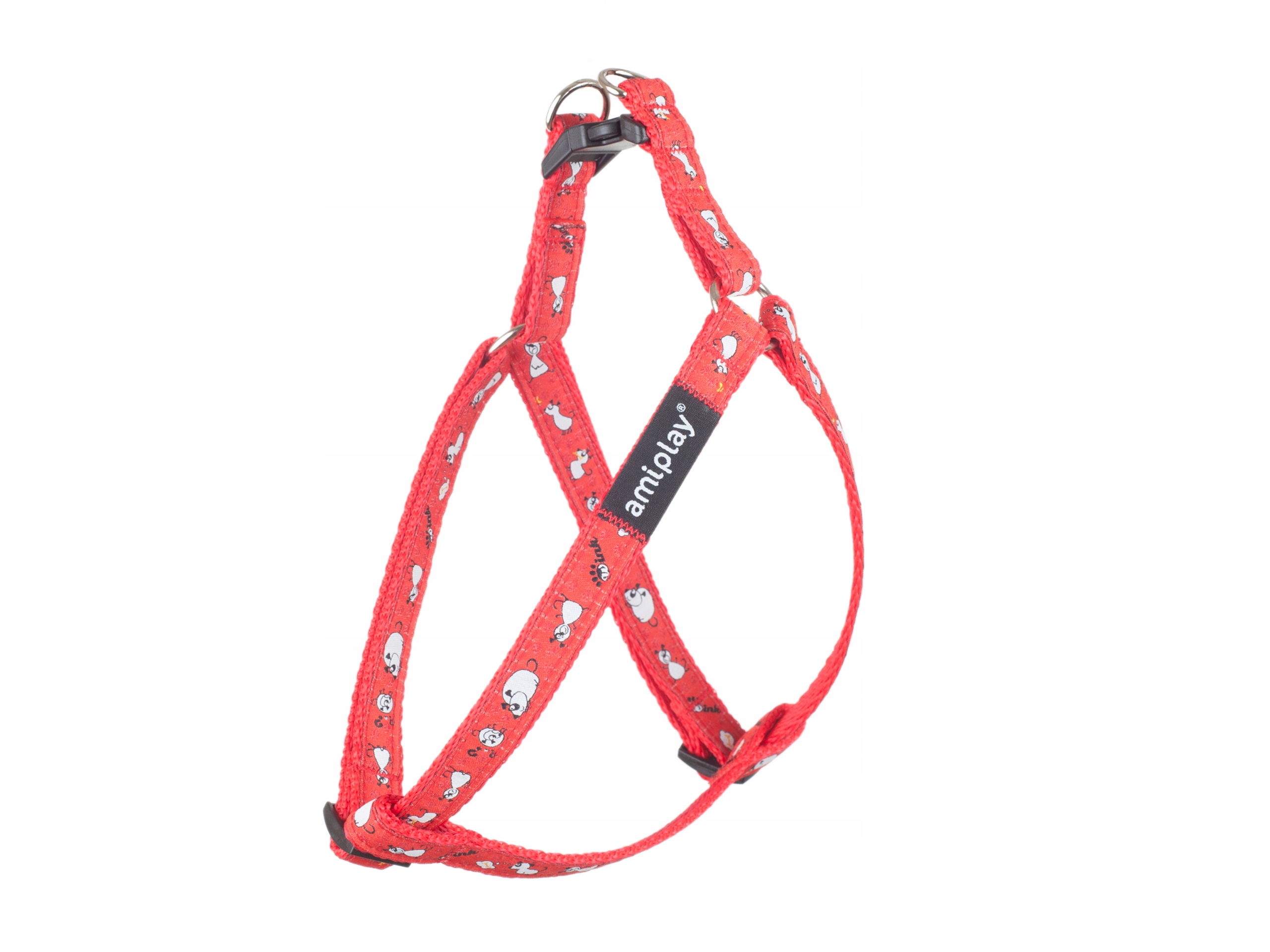 

amiplay Szelki regulowane Step-in Wink S Czerwone