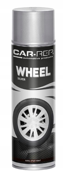 

Car-rep Lakier Spray Srebrny Do Felg 500ML