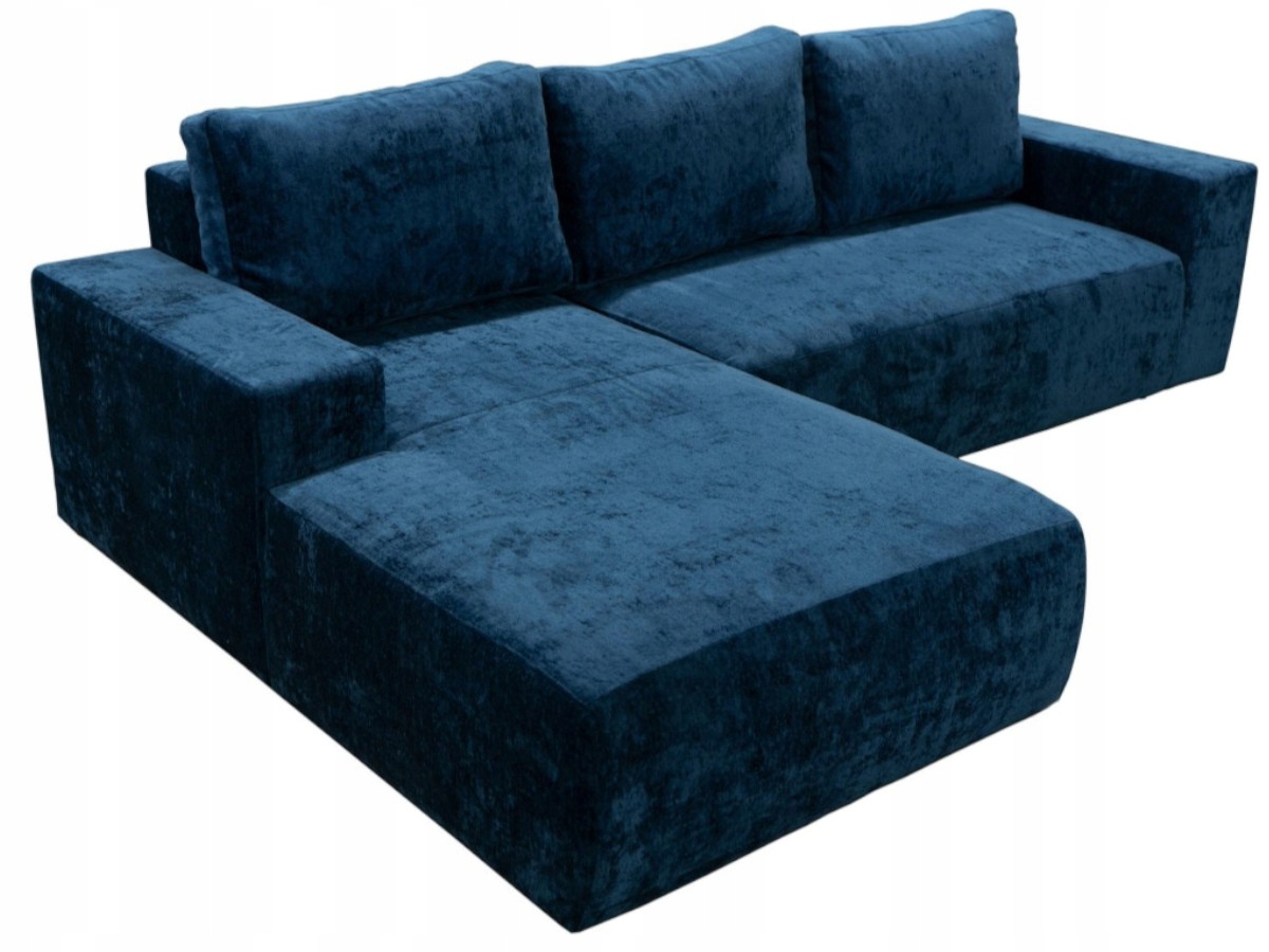 Rohová Sedací Souprava Rozkládací 270x175x85 Funkce Spaní Kontejner Fuzzy O-sofa