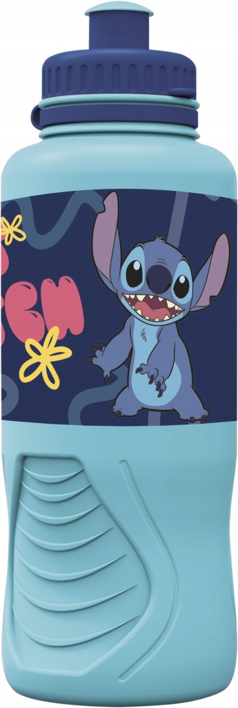 Disney Lilo i Stitch Palms plastikowa butelka sportowa 430 ml
