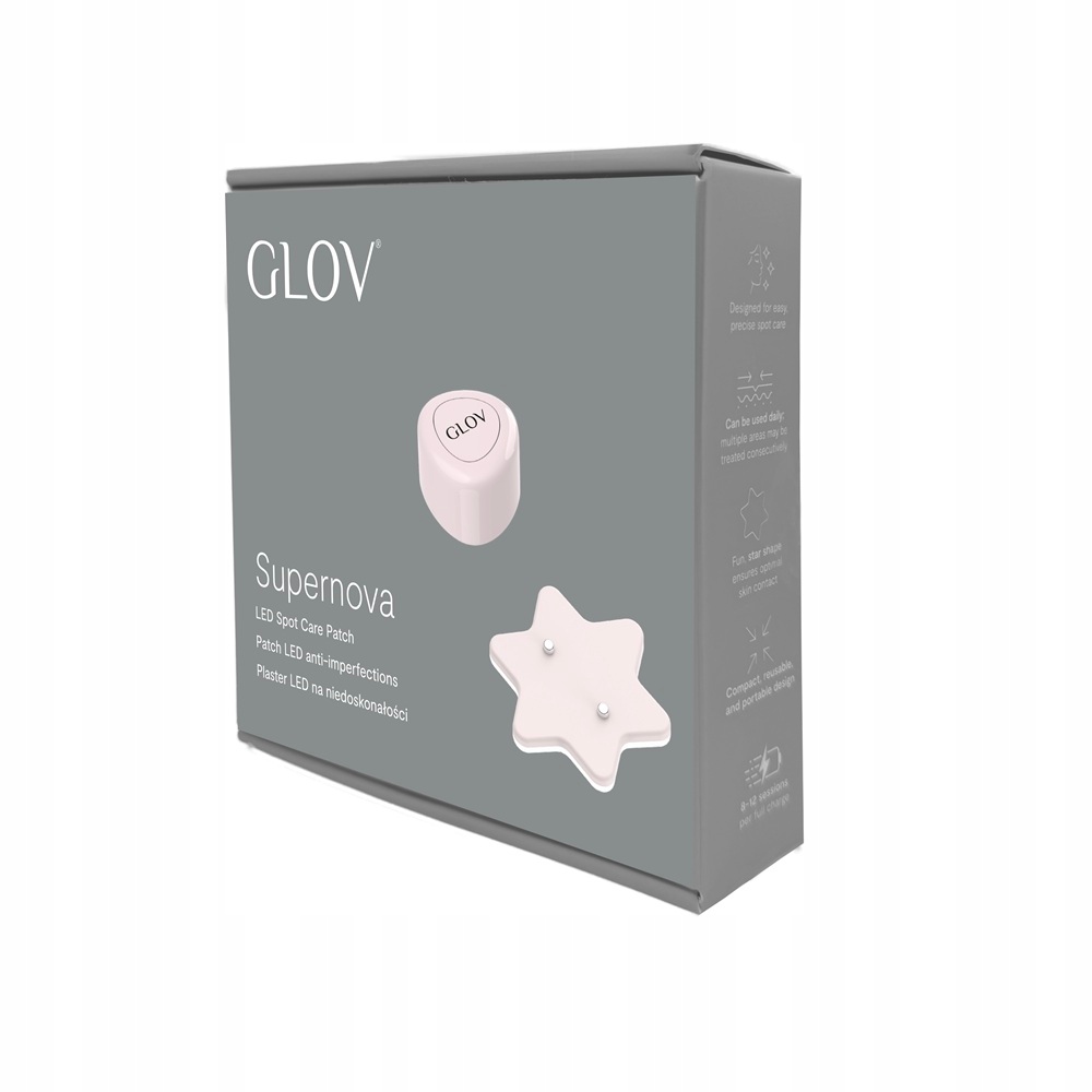 Supernova Led bodová kúra proti nedokonalostem Glov Elegantní Pouzdro