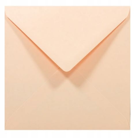 

Koperta ozdobna kwadratowa 14x14cm łososiowa 10szt