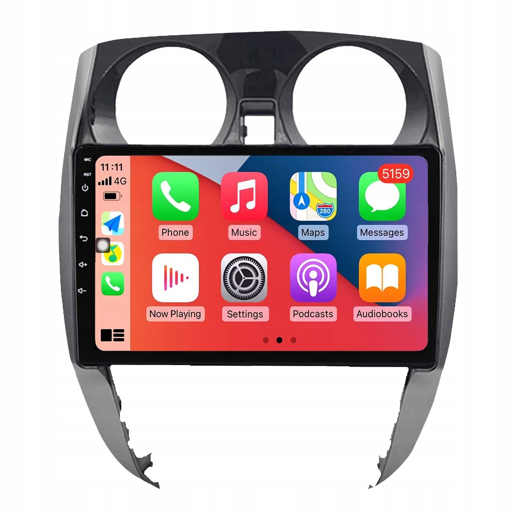 Radio Nawigacja GPS CarPlay Android Auto dla Nissan Note 2 E12 2012