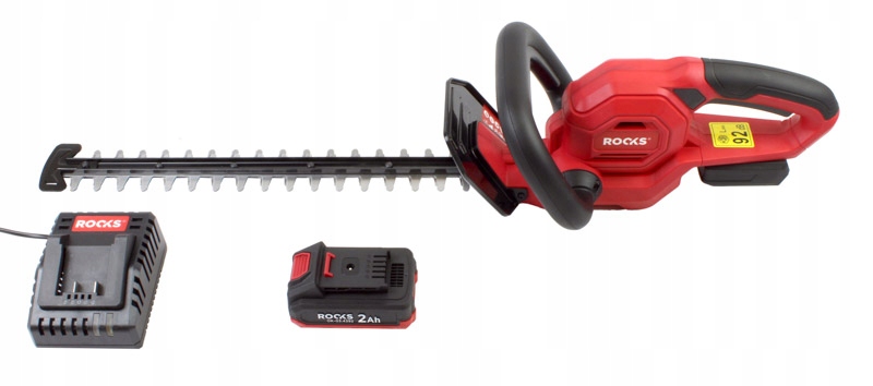 20V aq-one nůžky na živý plot 510 mm, fi17 mm, sada s akumulátorem OK-03.4381 Rooks