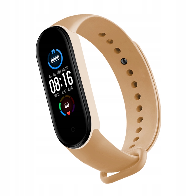 

Opaska Zamienna Pasek do Xiaomi Mi Band 6 Beżowa