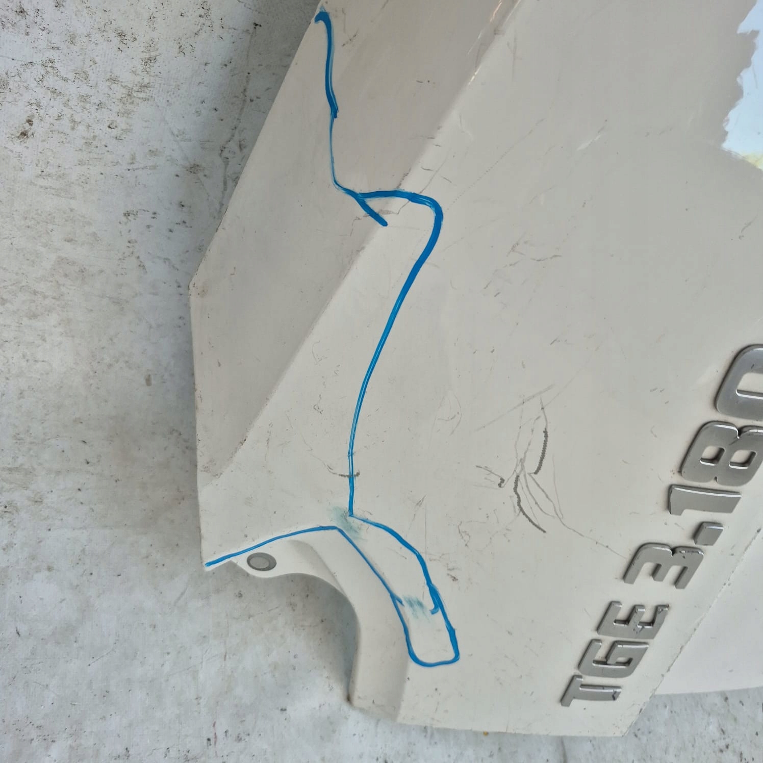 VW CRAFTER II 2 MAN TGE 16-> fender front front right