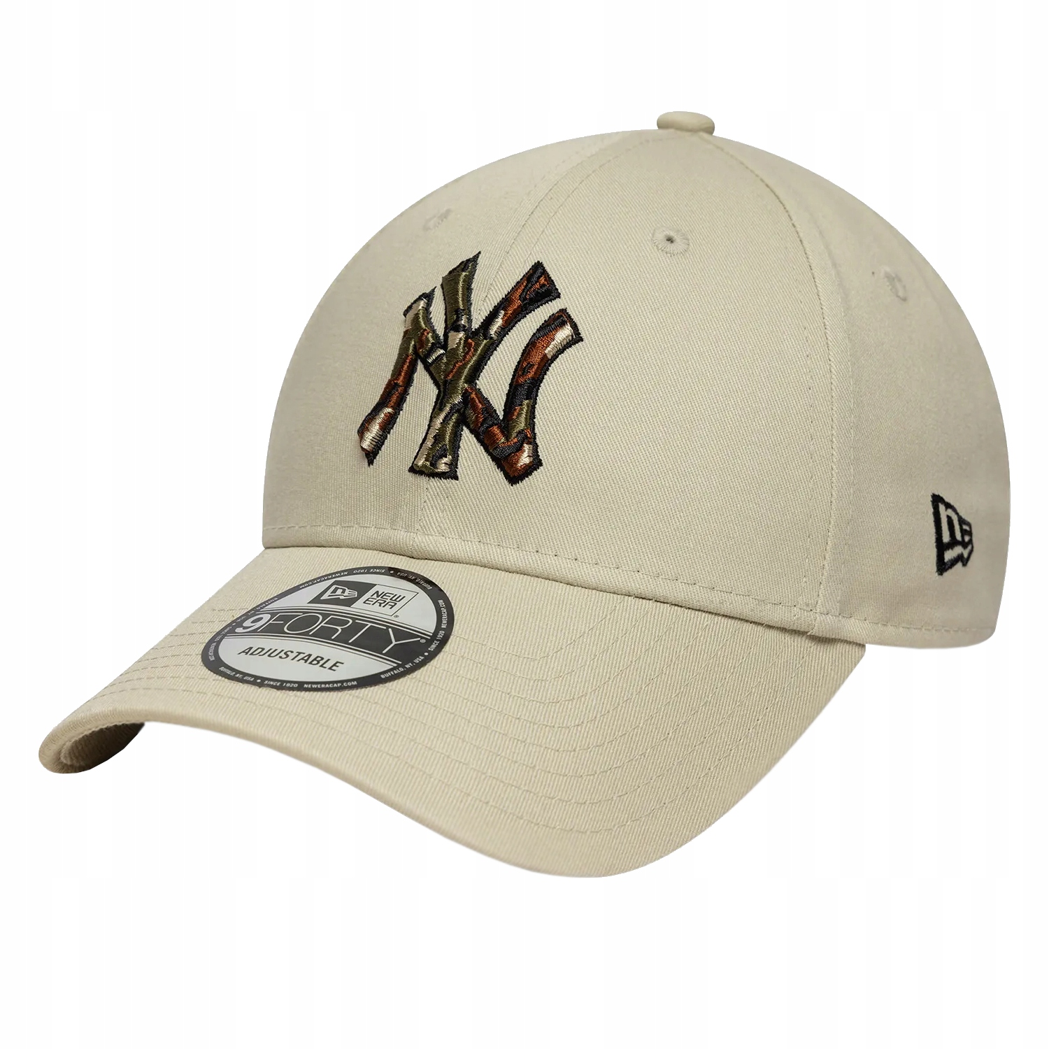 New Era 9FORTY Outline Camo New York Yank (osfm) Kšiltovka