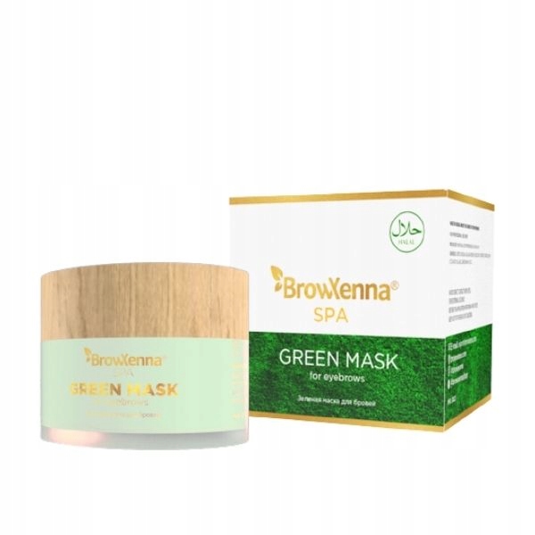 BrowXenna zelená Spa maska 15 ml