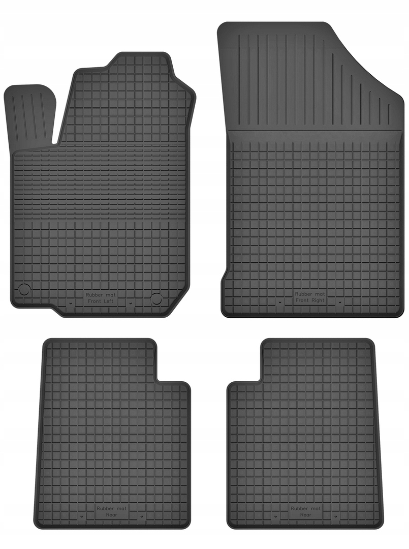

Dacia Sandero II 12-18 Dywaniki gumowe korytka