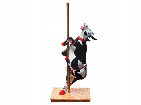 ŚREDNIA FIGURKA-KRÓWKA Vaca Tubo Tubo, CowParade