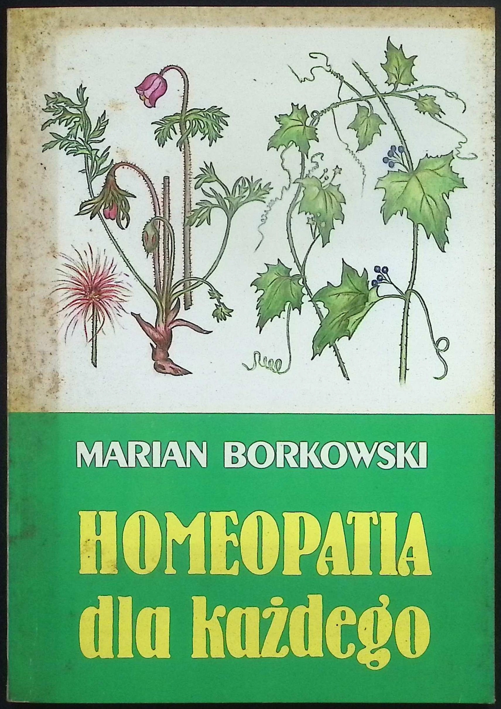 Homeopatia dla każdego Marian Borkowski
