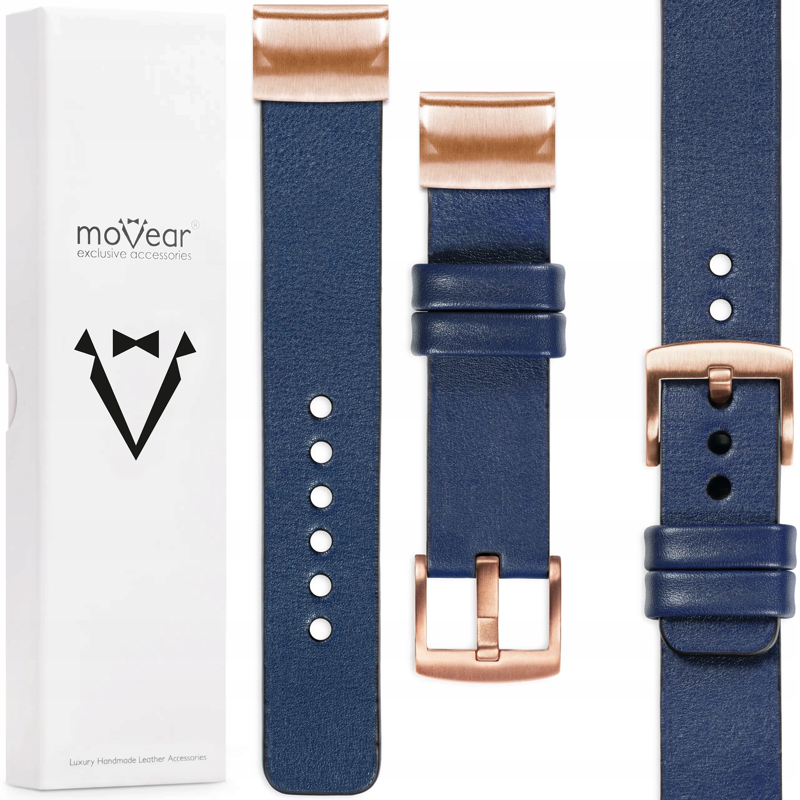 Pásek pro Garmin Fenix 8s 7s 6s 5s QuickFit 20 mm kožený Polský