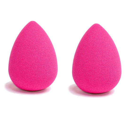IBRA Makeup Blender Sponge Różowa Gąbka do Makijażu x2 szt