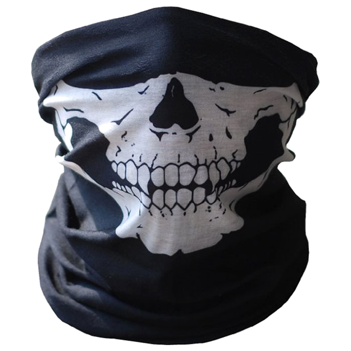 

Komin Bandana Ochronna Czarna Z Czaszką Do Nerf