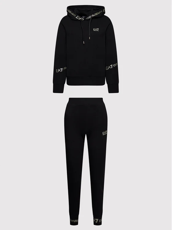 EA7 EMPORIO ARMANI ORYGINALNY DRES DAMSKI XS Materiał dominujący bawełna