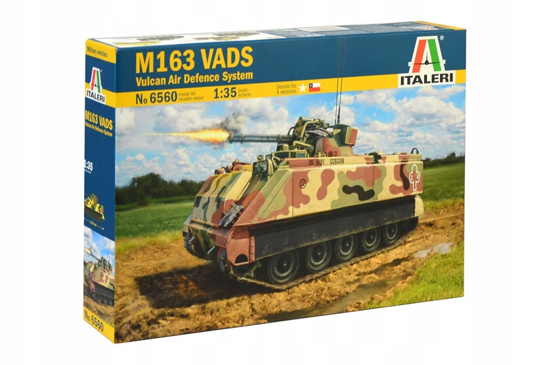 Italeri 6560 1/35 M163 Vads