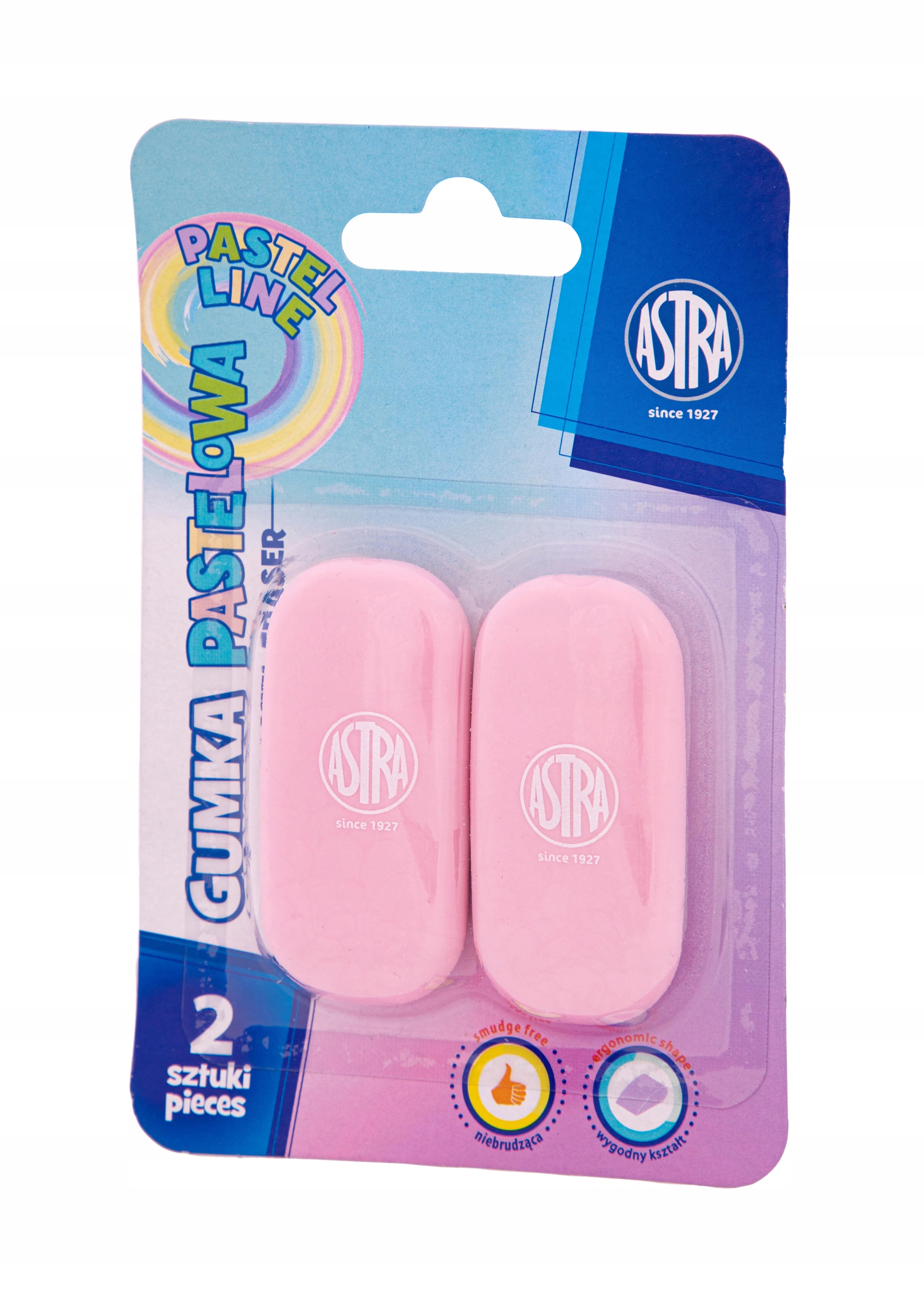 

Gumka pastelowa 2 sztuki Astra 403022011