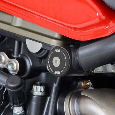 Zátka do rámu, set (6ks), Ducati Monster 821/1200, čierna