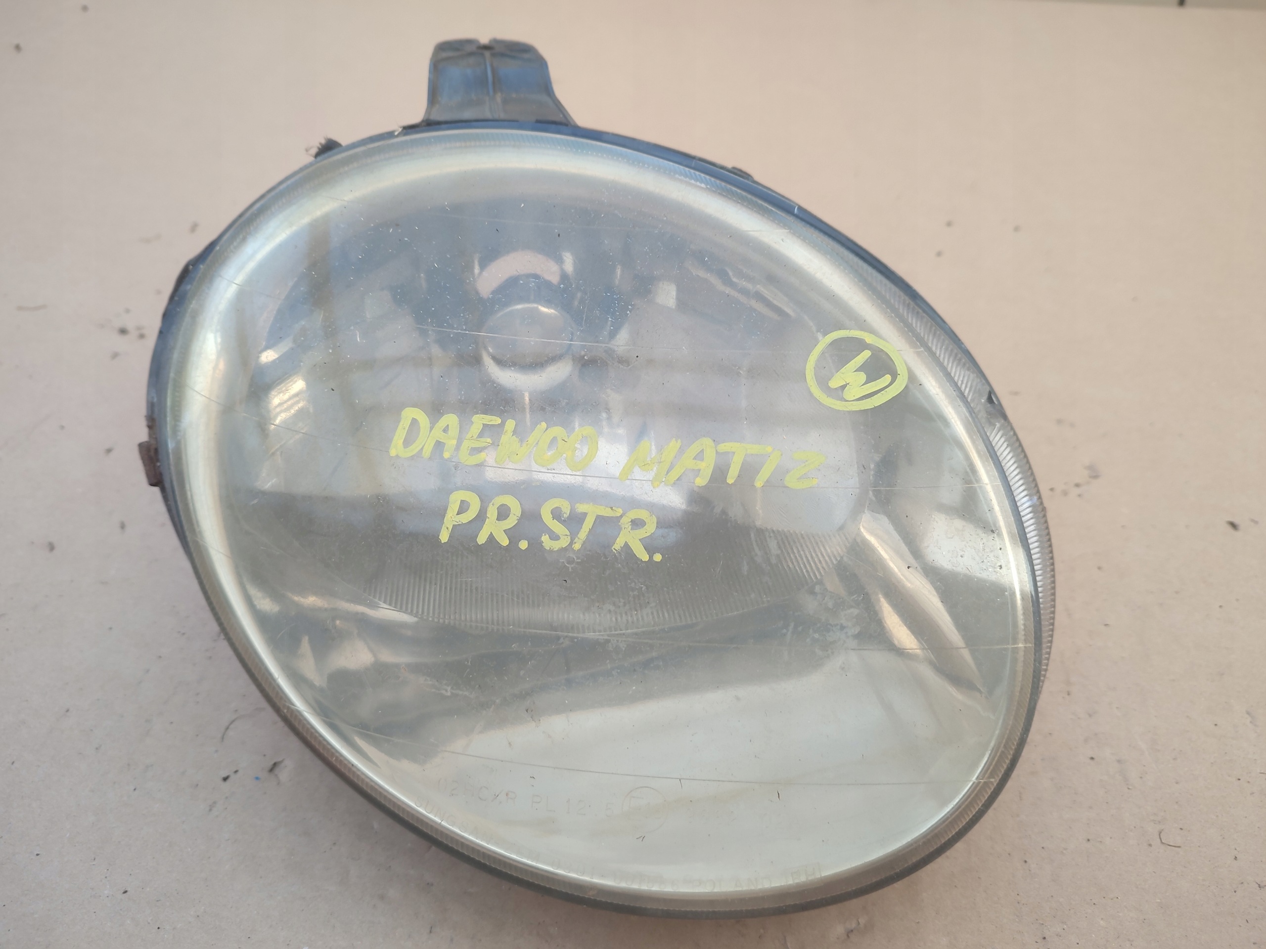 light right front front right Daewoo Matiz
