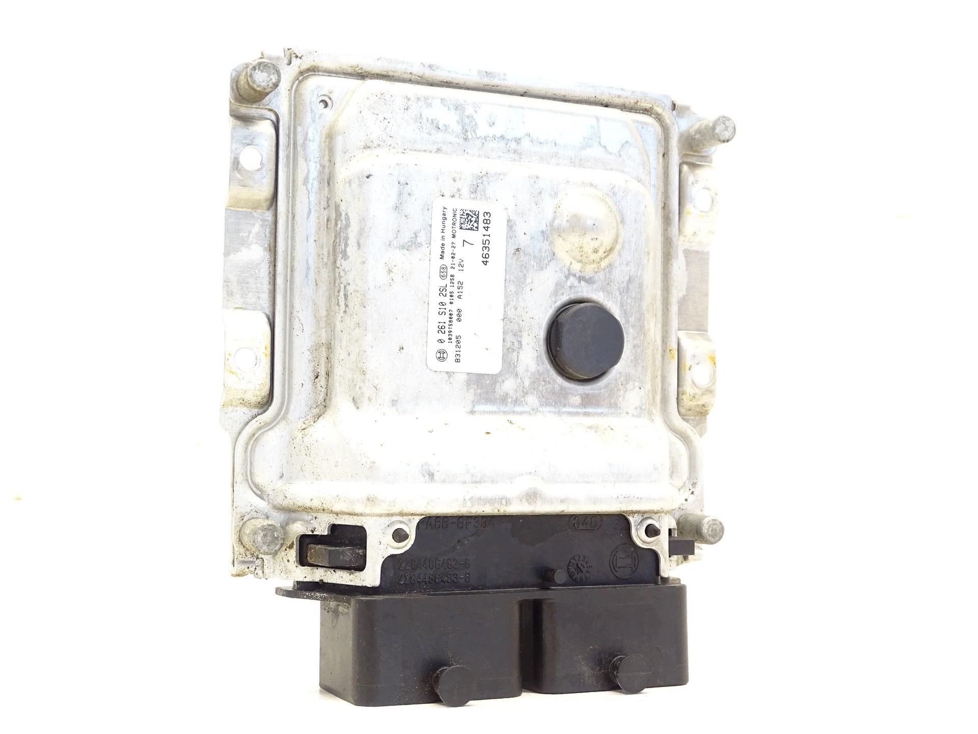 control unit computer of the engine FIAT 500 ABARTH 0261S102SL
