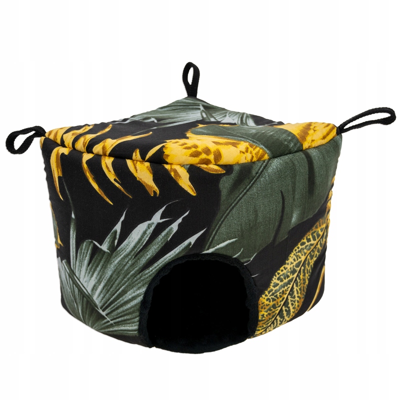 Levně Domeček pro hlodavce rohový 30 x 20 x 20 cm