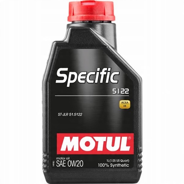 

Motul Specific 5122 0W20 Jaguar STJLR.51.5122 1L