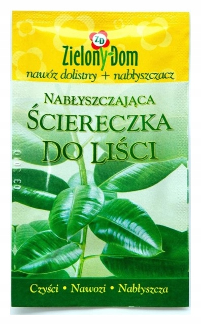 

Ściereczka nawozowo nabłyszczająca Zielony Dom