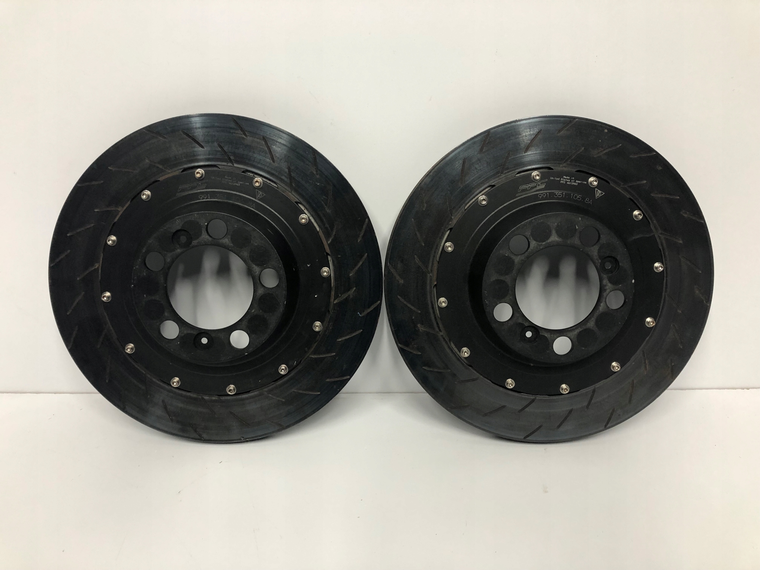 disc discs front left right PORSCHE 911 991 GT3