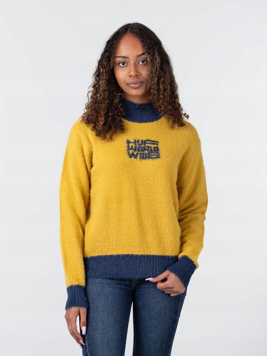 Huf Pletený Svetr S Dlouhým Rukávem (L)