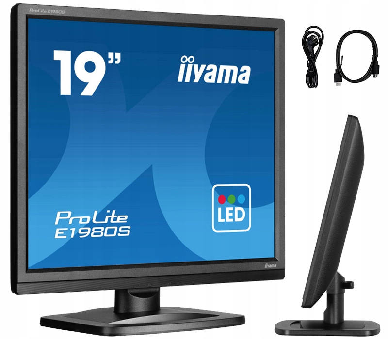 Monitor iiyama ProLite E1980S-B1 19 Tn Led 54 1280x1024, Hdmi, Dp, reproduktory