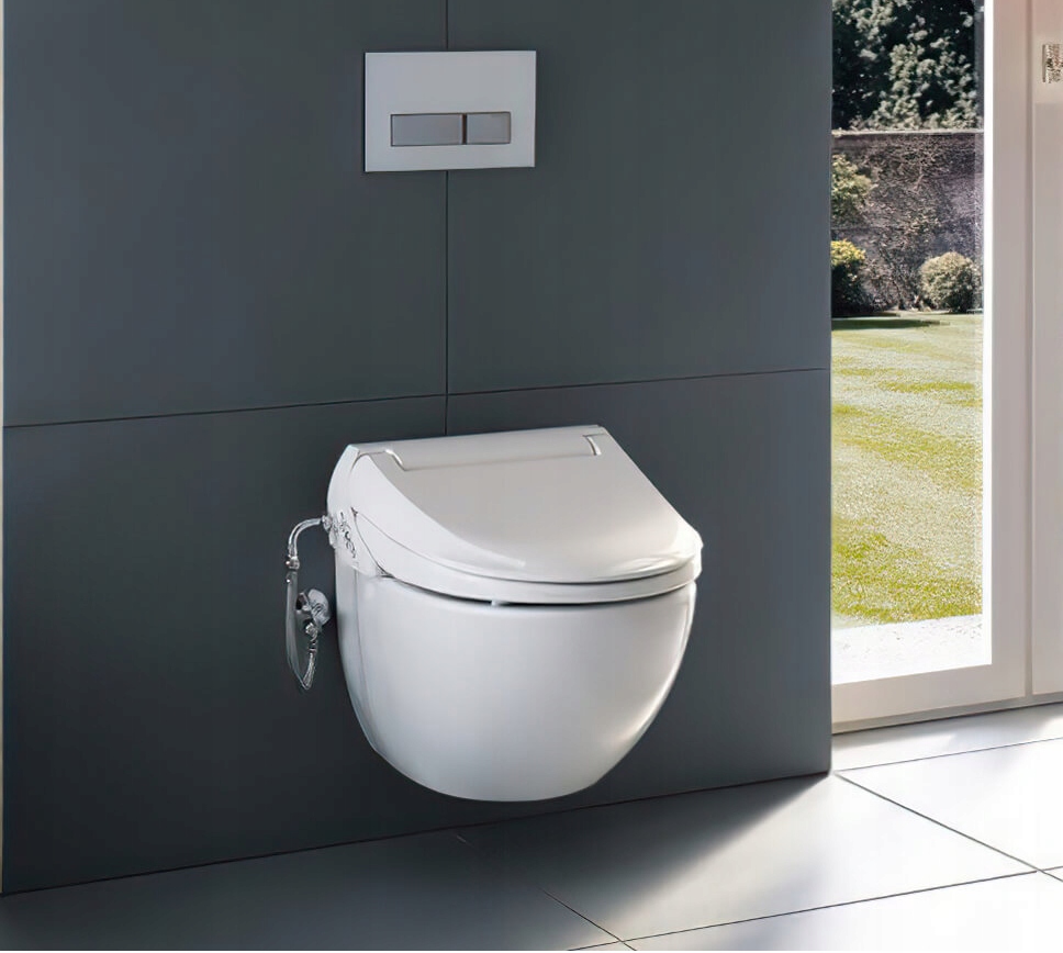 Geberit AquaClean set, Miska wisząca WC + Deska Linia Aqua Clean