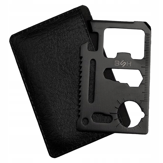 

Karta Przeżycia Survivalowa Multitool MT025 Black