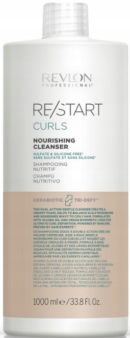 Revlon Restart Curls Cleancer Szampon do Włosów Kręconych 1000ml