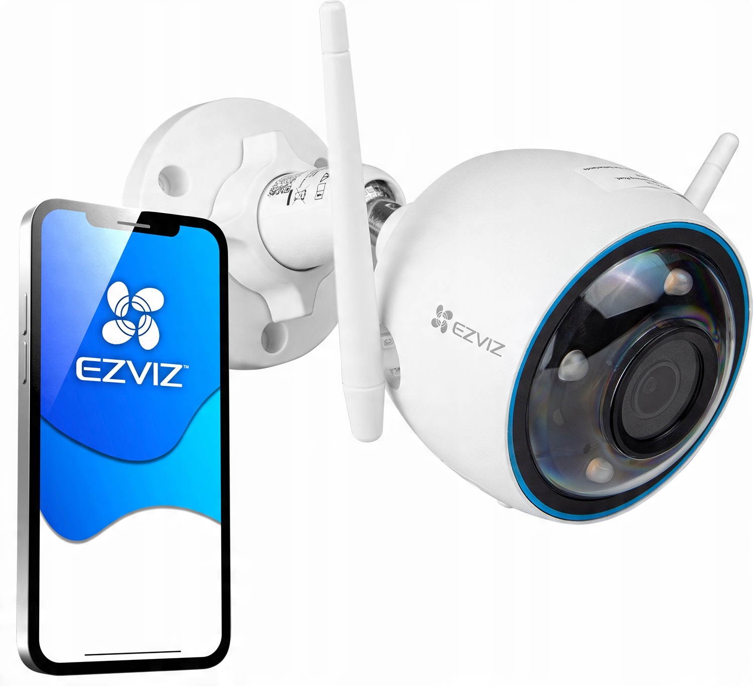 

Ezviz Kamera Ai WiFi 3MP IP67 Zewnętrzna H3 2K