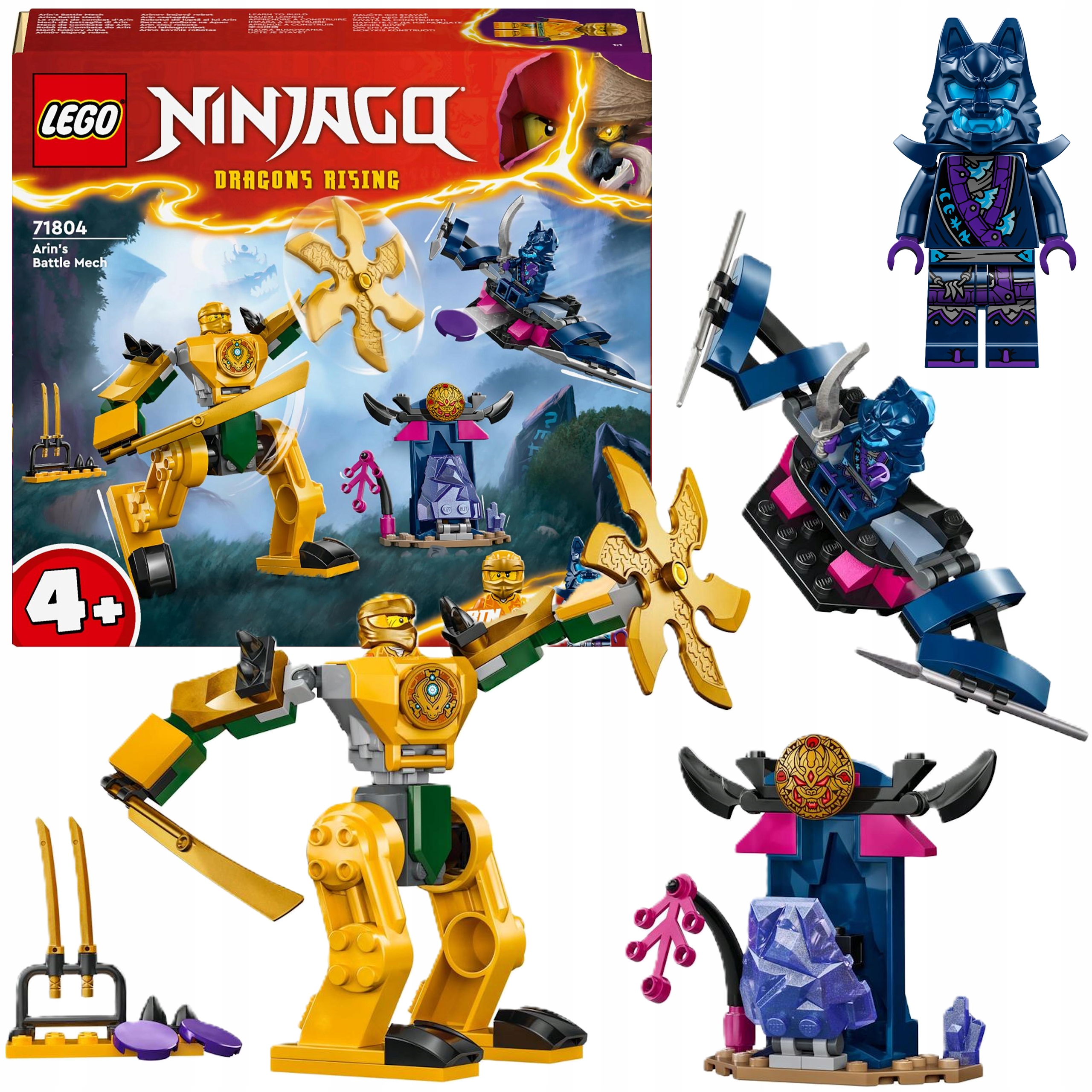 Klocki Lego 71804 Ninjago Mech Bojowy Arina Zestaw Do Zabawy
