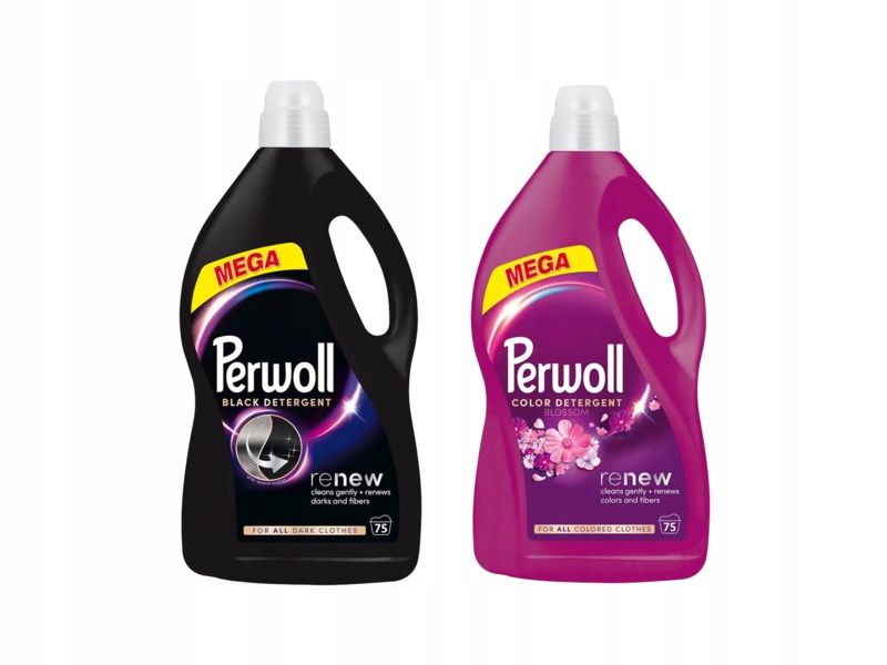 Płyn do prania Perwoll Renew Black 3750 ml Renew Blossom 3750 ml